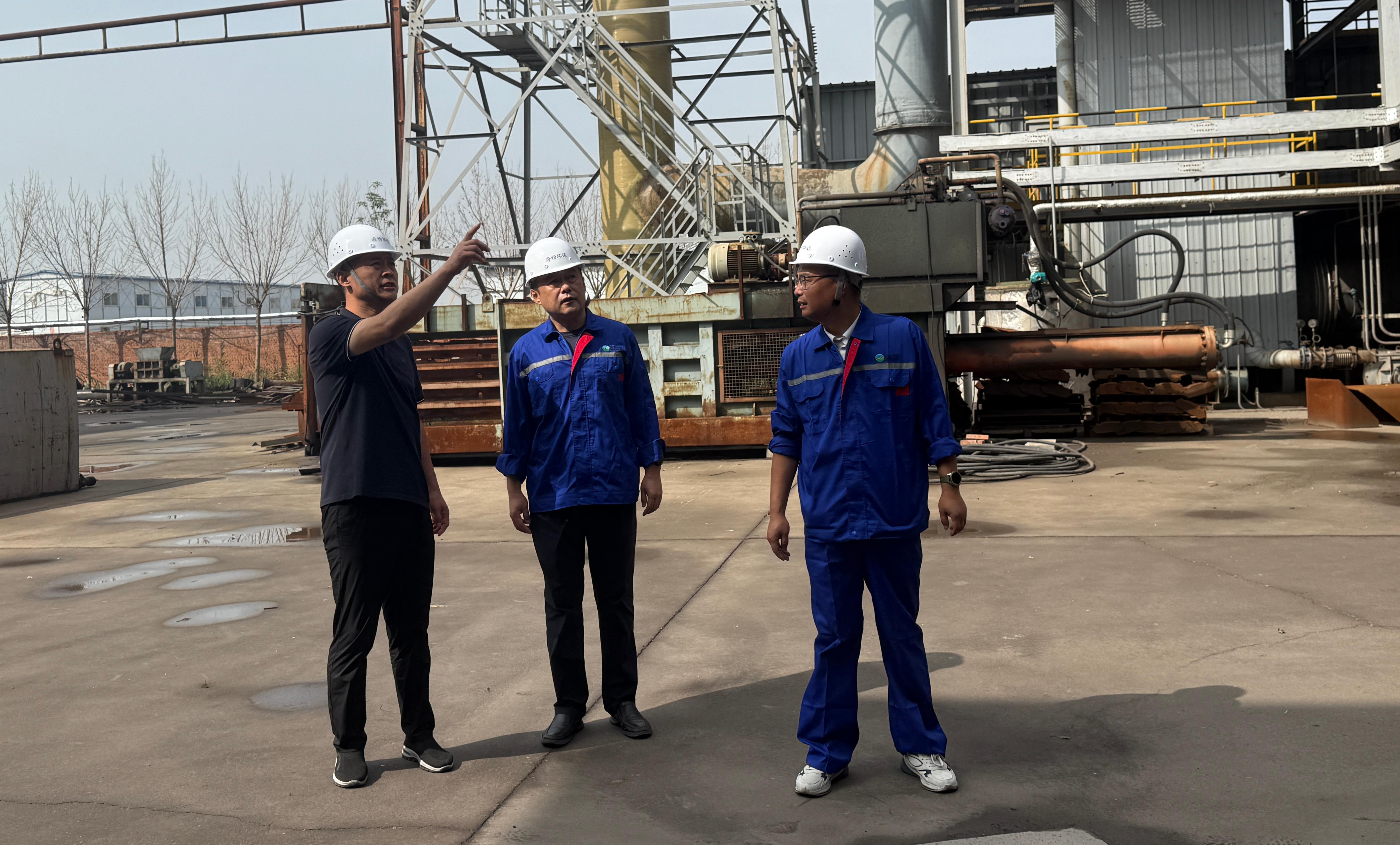 集團(tuán)黨委書記、董事長王利調(diào)研權(quán)屬企業(yè)安全生產(chǎn)工作和生產(chǎn)運(yùn)營情況